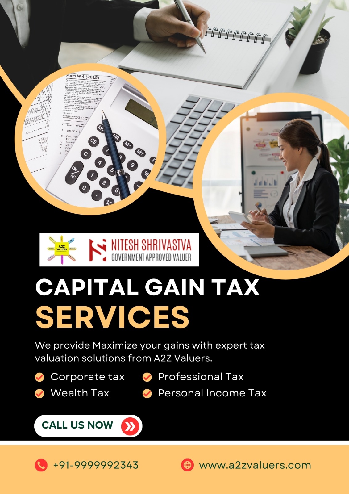 Optimize Gains, Minimize Taxes: Capital Gain Tax Valuation by A2Z Valuers